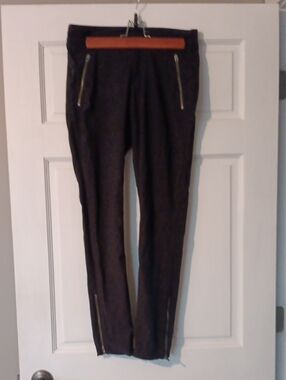 Athleta Black Nylon Pants Sz 4